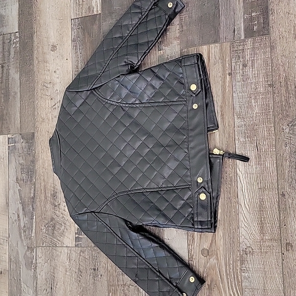 YMI Faux Leather Jacket - Picture 5 of 5